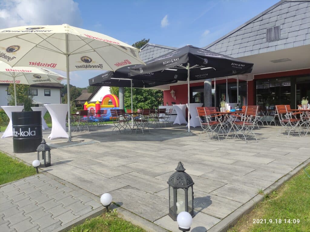 Eventlocation Siegburg 6 Eventlocation Siegburg Terrasse